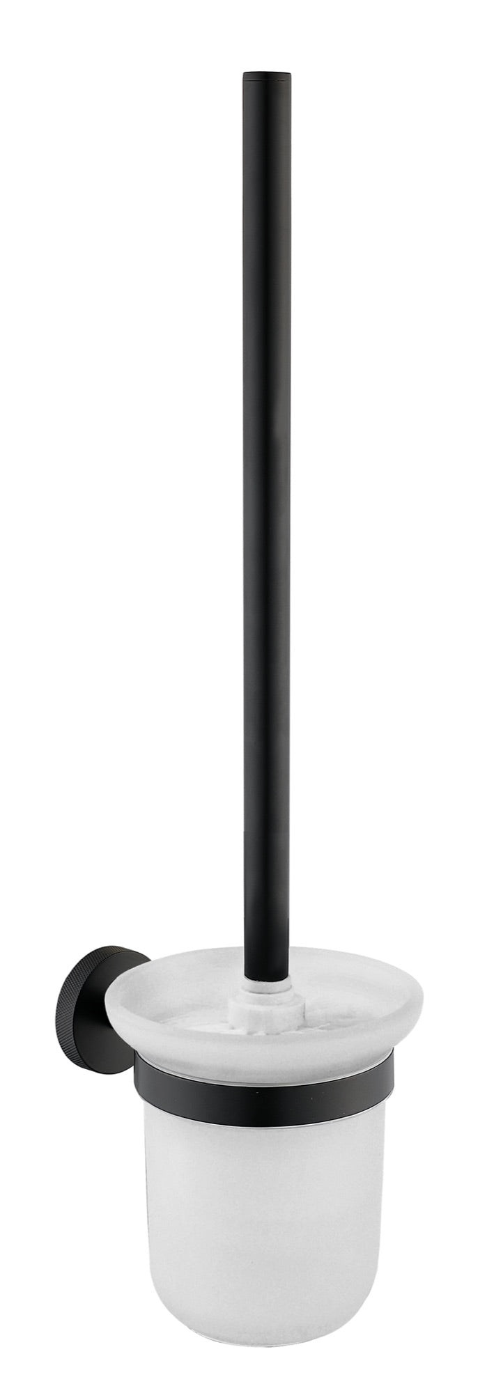Galby Toilet brush & holder - Matt Black (RA8177)